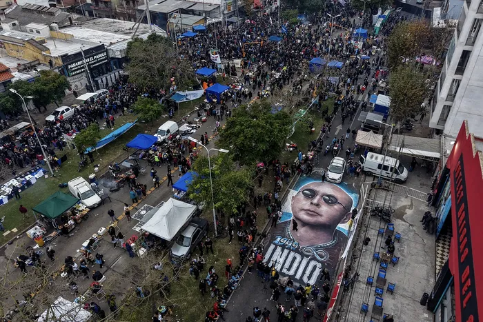 Villa Domínico, provincia de Buenos Aires, el 7 de junio. · Foto: Tomás Cuesta, AFP