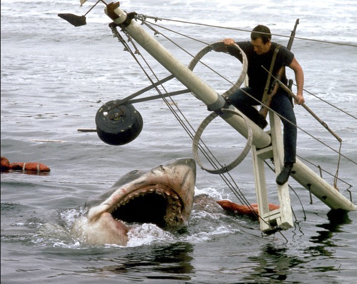 Roy Scheider, en Tiburón.