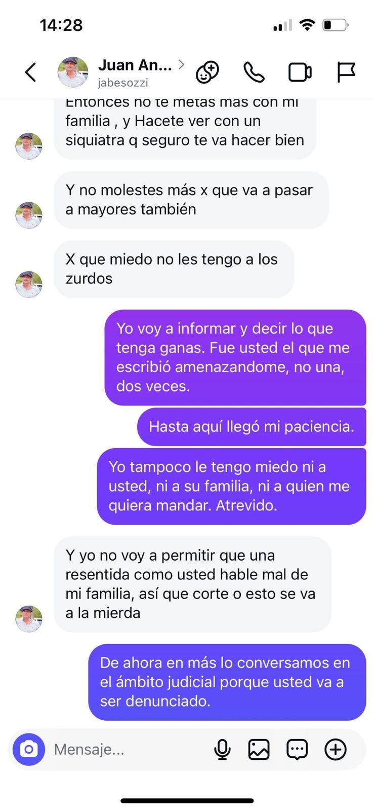 DENUNCIA MADRID