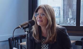 Marcela Ríos, el 17 de diciembre, en _la diaria Radio_.