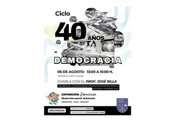 Foto principal del artículo 'El historiador José Rilla dará una charla sobre los 40 años de democracia en Uruguay en Colonia del Sacramento'