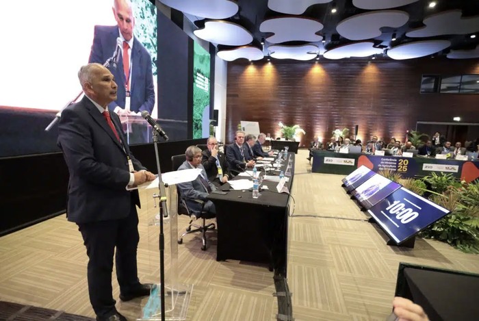 Muhammad Ibrahim, el 5 de noviembre, en Brasilia. Foto: IICA.