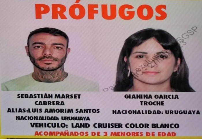 Foto principal del artículo 'España autorizó la extradición de Gianina García Troche, pareja de Sebastián Marset, a Paraguay'