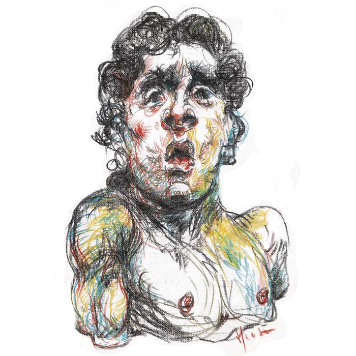 Foto principal del artículo 'La última sonrisa del Maradona superhéroe' · Ilustración: Ramiro Alonso