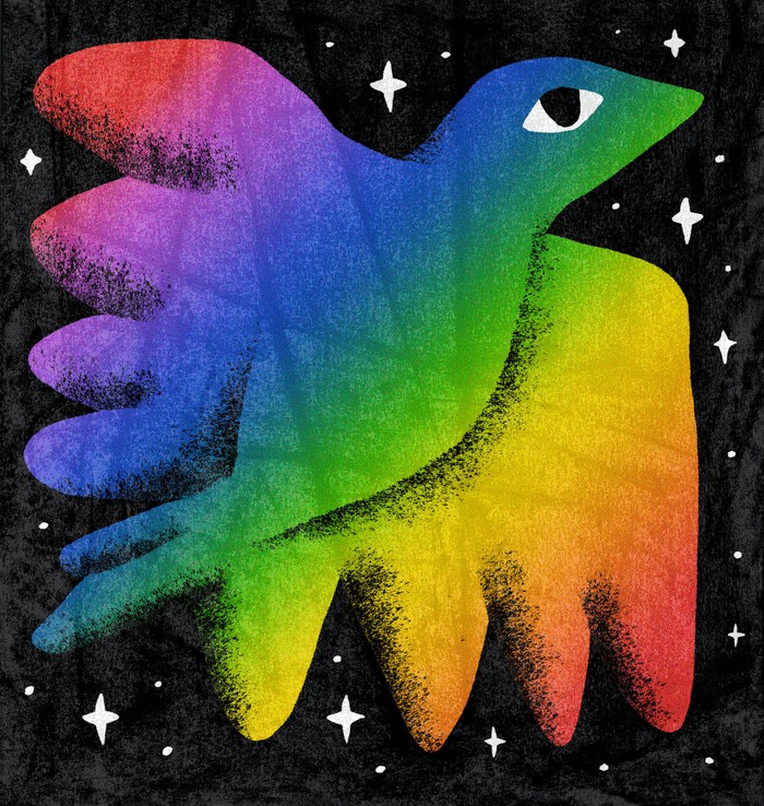 Foto principal del artículo 'Las historias detrás de la sigla LGBTI+: otro año visibilizando las realidades diversas' · Ilustración: Luciana Peinado