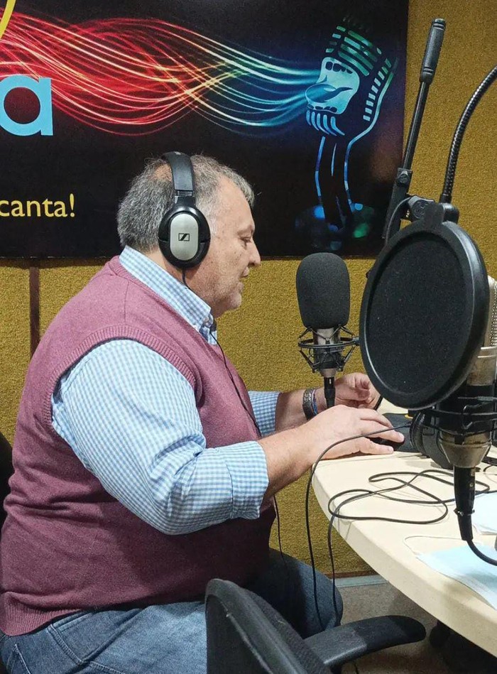 Emilio Fernández. Foto: Gentileza de Radio Mágica