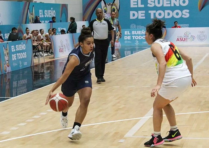 Uruguay ante Bolivia, el 7 de octubre, en el SND Arena, en Asunción. Foto: @UyDeporte Secretaría Nacional del Deporte