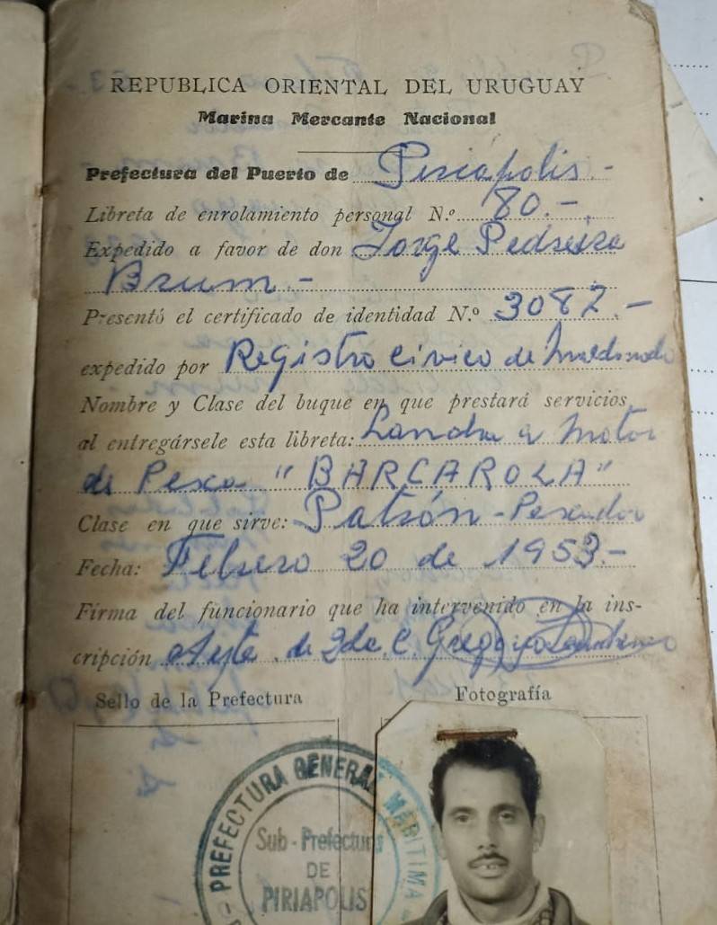 Permiso de la Marina a Pedreira Brum