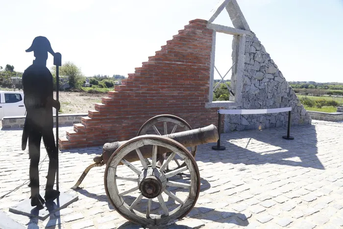 Monumento en San Carlos en homenaje a la Batalla de la Loma de Ortiz (archivo). · Foto: Intendencia de Maldonado