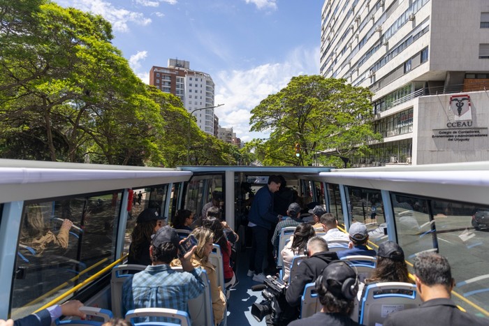 Foto principal del artículo 'Intendencia de Montevideo presentó bus turístico' · Foto: Ernesto Ryan