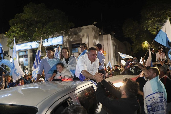 Carlos Albisu, intendente electo de Salto. · Foto: Vicente Massarino