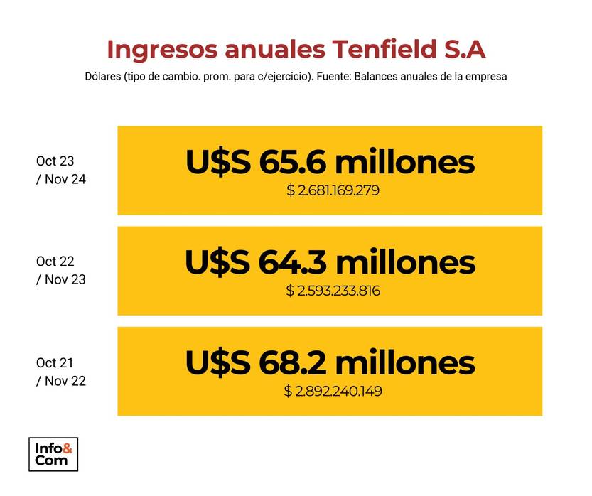 tenfield millones