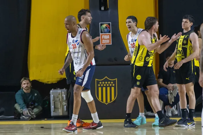 Ernesto Oglivie de Nacional, el 8 de abril, en el Palacio Peñarol. · Foto: Rodrigo Viera Amaral