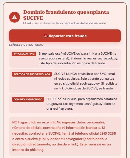 sucive fraude.uy