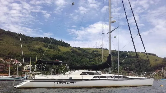 Velero "Misteriosa". · Foto: S/d de autor