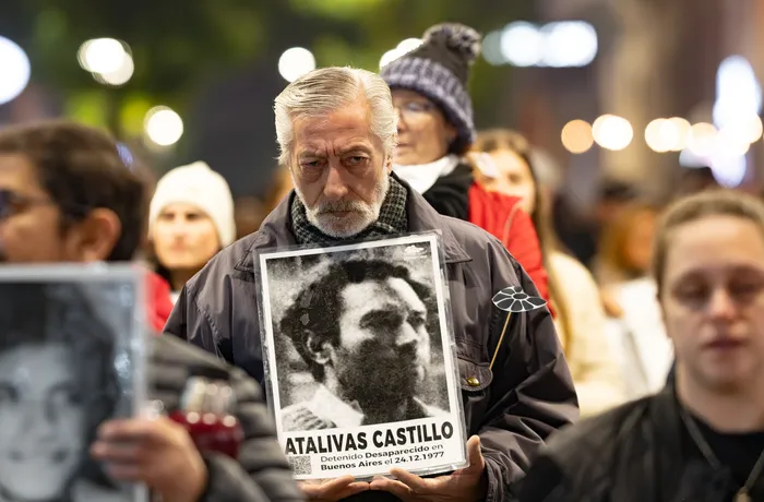 Marcha del Silencio, el 20 de mayo, en Salto. · Foto: Ariel Volpi