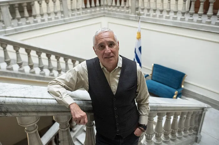 Carlos Negro en la sede del Ministerio. · Foto: Alessandro Maradei