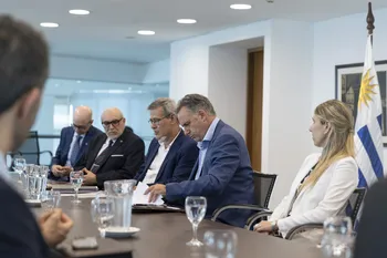 Torre Ejecutiva, el 16 de marzo. · Foto: Presidencia