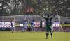 Jugada del gol de Plaza Colonia ante Fénix, convertido por Cecilio Waterman. · Foto: Alessandro Maradei Jugada del gol de Plaza Colonia ante Fénix, convertido por Cecilio Waterman. · Foto: Alessandro Maradei