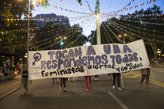 Alerta feminista. Archivo febrero 2019 · Foto: Andrés Cuenca