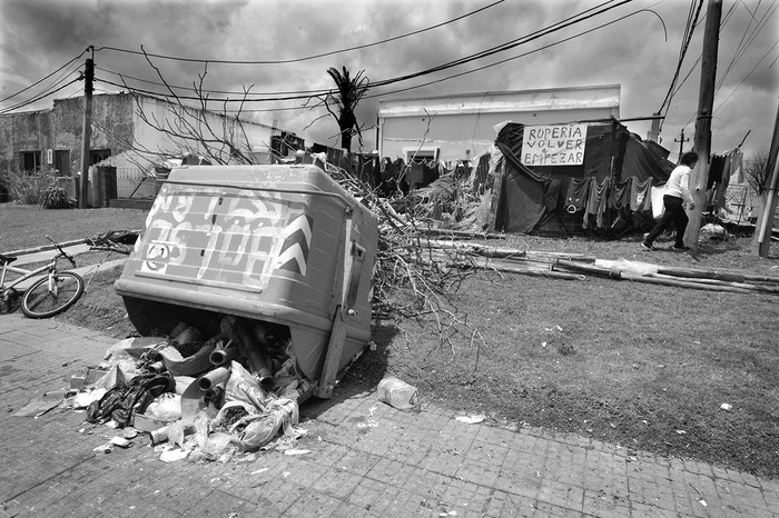 Ciudad de San Carlos, Maldonado, el viernes. Foto: Federico Gutiérrez