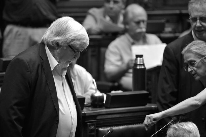 Eduardo Bonomi, ayer en Camara de Diputados. Foto: Federico Gutierrez