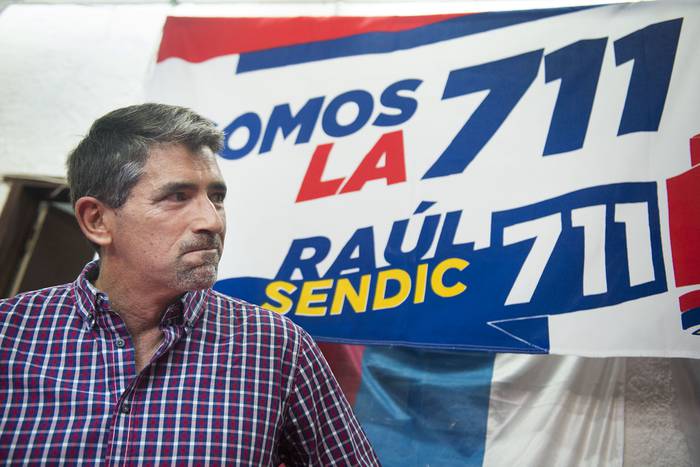 Raúl Sendic (archivo, diciembre 2018) · Foto:  Santiago Mazzarovich