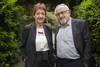 Diana Laurillard y Brian Butterworth. · Foto: Ernesto Ryan Diana Laurillard y Brian Butterworth. · Foto: Ernesto Ryan
