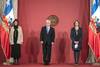 Mónica Zalaquett, Sebastián Piñera y Macarena Santelices, durante la designación de su nueva Ministra de la Mujer y Equidad de Género, el 9 de junio.
· Foto: Sebastián Rodríguez, presidencia de Chile Mónica Zalaquett, Sebastián Piñera y Macarena Santelices, durante la designación de su nueva Ministra de la Mujer y Equidad de Género, el 9 de junio.
· Foto: Sebastián Rodríguez, presidencia de Chile