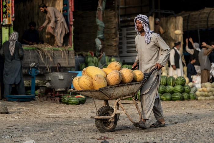 Mercado de Kabul, el 7 de julio de 2025. · Foto: Wakil Kohsar, AFP