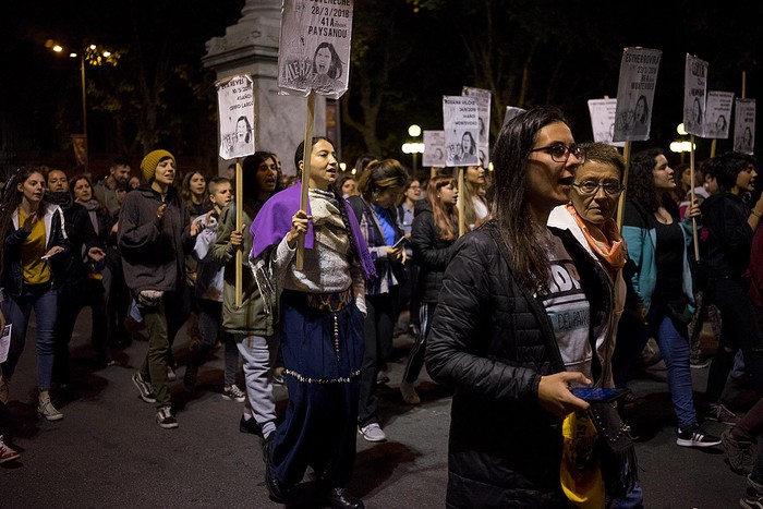 Alerta feminista (archivo, octubre 2018), · Foto: Mariana Greif