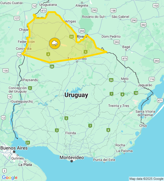 alerta Inumet 29-1 3