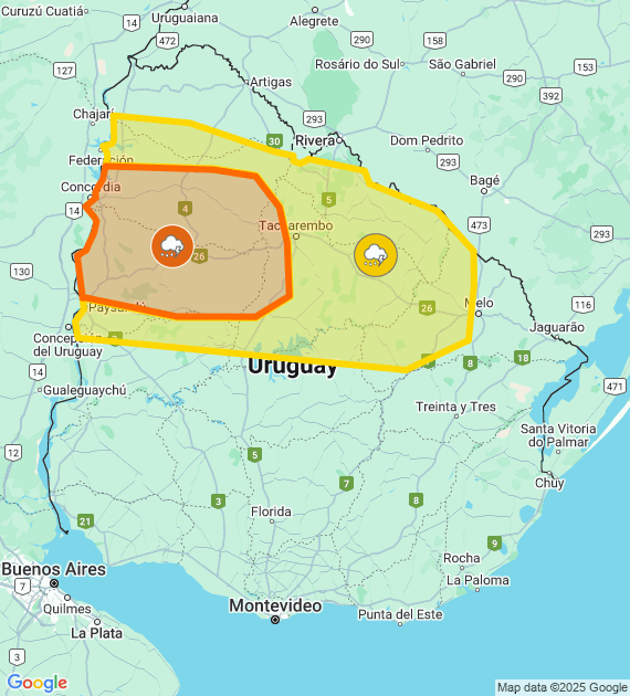 Alerta Inumet 3/3 20.53