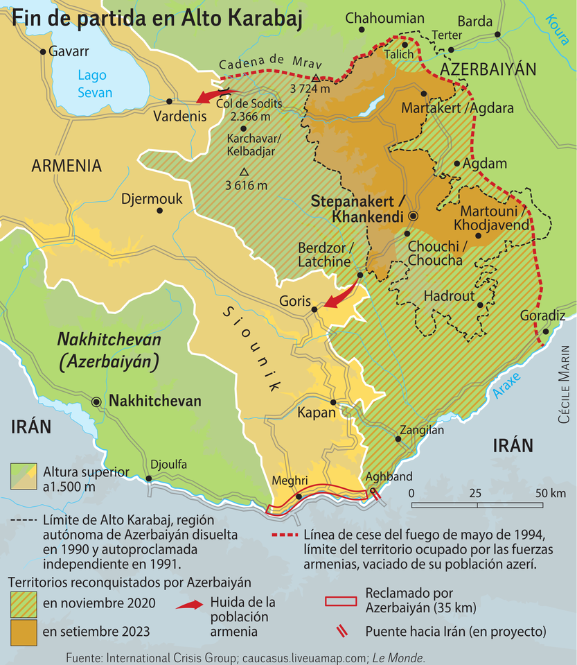 le monde 22 - Alto Karabaj, una derrota armenia 01