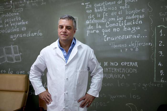 Álvaro Villar, director del hospital Maciel. Foto: Pablo Vignali