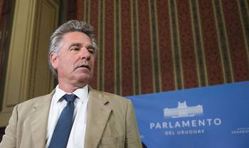 Gerardo Amarilla en la Comisión de Medio Ambiente (08.11.2022). · Foto: Alessandro Maradei