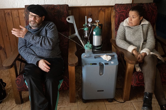 Julio de los Santos y Susana Silva. · Foto: Alessandro Maradei