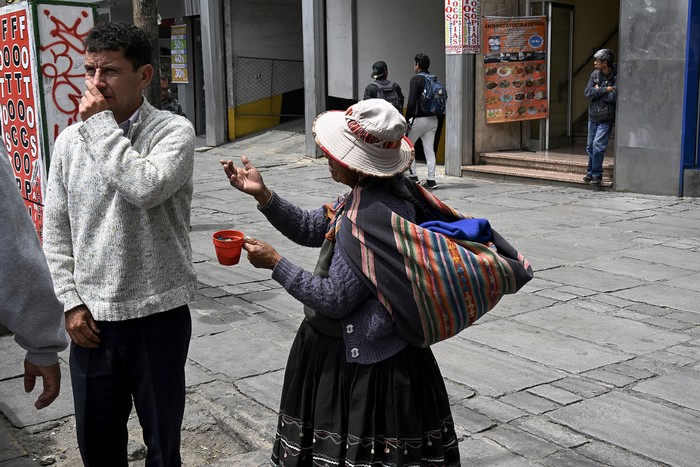 La Paz, Bolivia, el 7 de octubre. · Foto: Aizar Raldes, AFP