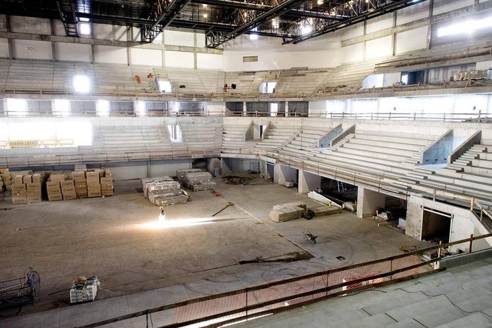 Vista interior del Antel Arena. (archivo, junio de 2018) · Foto: Andrés Cuenca