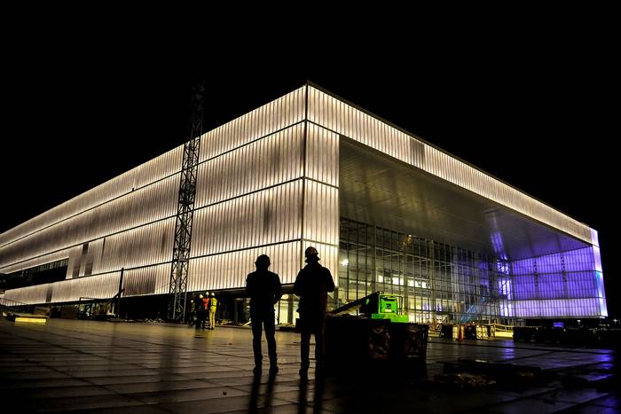 Antel Arena (archivo, octubre de 2018). · Foto: Javier Calvelo, adhocFOTOS