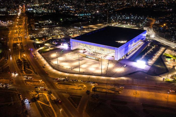 Antel Arena (archivo, setiembre de 2019). · Foto: Nicolás Celaya / adhocFOTOS
