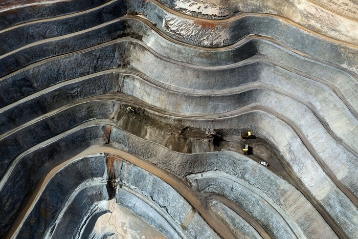 Mina de hierro en Congonhas, estado de Minas Gerais, Brasil, el 11 de febrero. · Foto: Douglas Magno, AFP