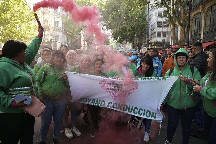 Concentración en Plaza de Mayo para celebrar el Día de la Lealtad Peronista, en Buenos Aires (17.10.2022). · Foto: Juan Mabromata,  AFP