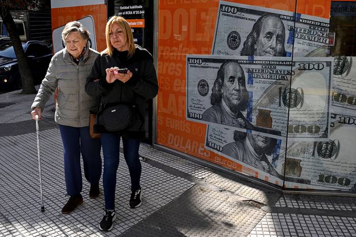 Buenos Aires, 14 de agosto de 2023. · Foto: Luis Robayo, AFP