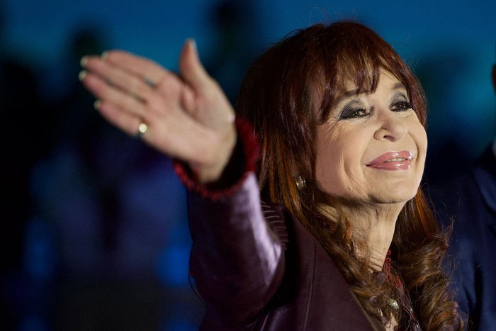 Cristina Fernández, el 7 de junio, en Corrientes. · Foto: Charo Larisgoitia, prensa CFK, AFP