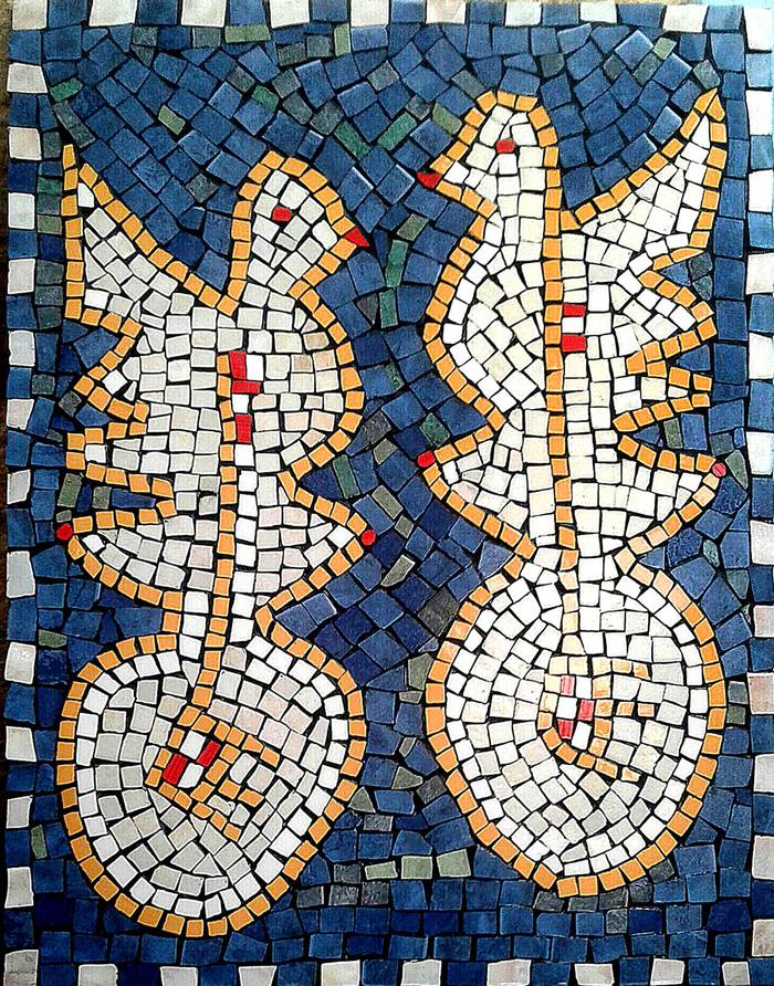 Salón del Mosaico en el Museo del Azulejo