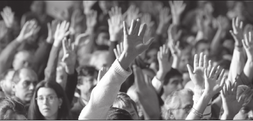 "Si todos levantan la mano, ¿para qué sirve tener dirigentes?".