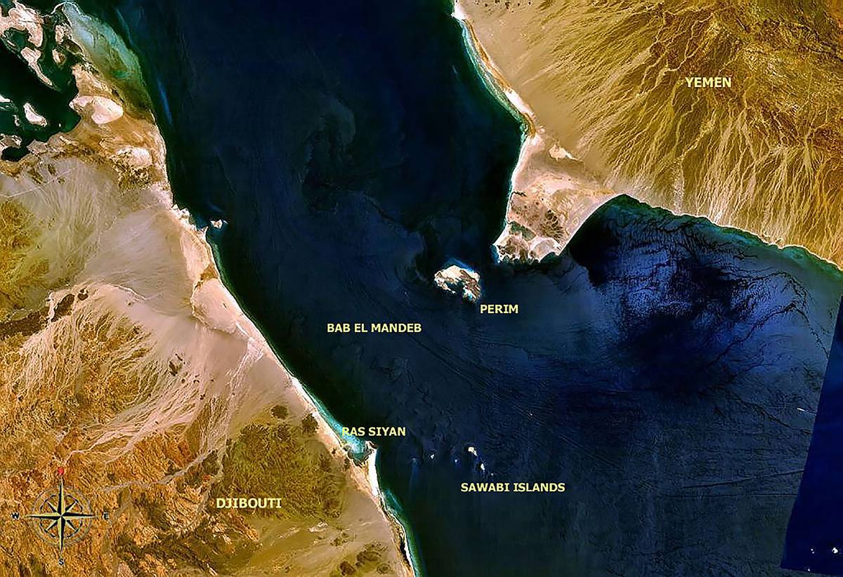 Geopolítica de Bab al Mandeb, el estrecho que separa África de Asia ...