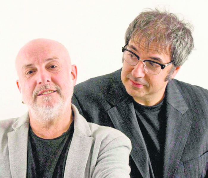 Juan Carlos Baglietto y Lito Vitale. Foto: difusión, s/d de autor.