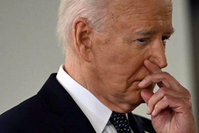 Joe Biden, el 2 de julio, en Washington, DC. · Foto: Jim Watson, AFP